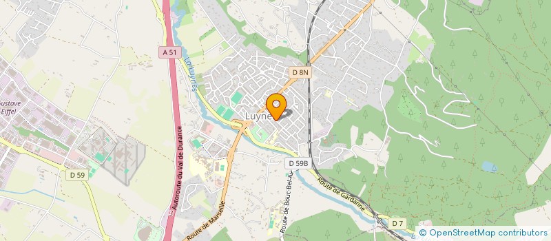 localisation de l'entreprise LE PAPAGAYO  AIX EN PROVENCE