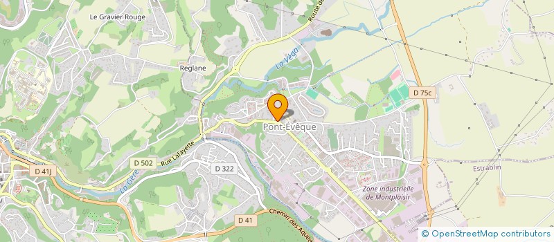 localisation de l'entreprise LE PAPAIOLO  ECHALAS