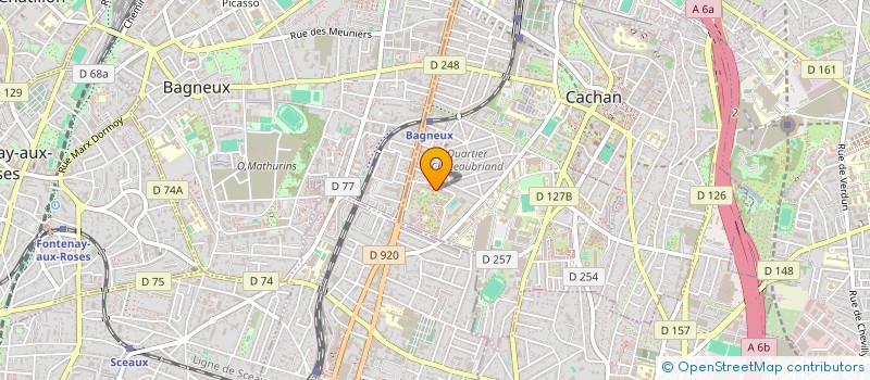 localisation de l'entreprise LE PAPE  CACHAN