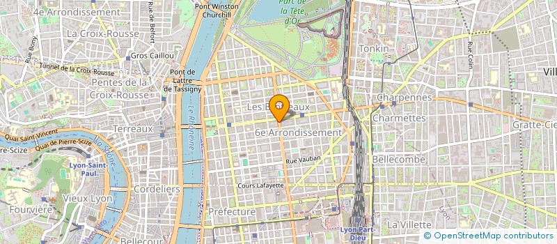 localisation de l'entreprise LE PAPIER à LYON