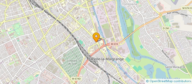 localisation de l'entreprise LE PAPILLON  NANCY