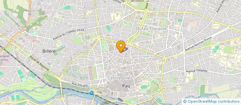 localisation de l'entreprise LE PARADIS à PAU