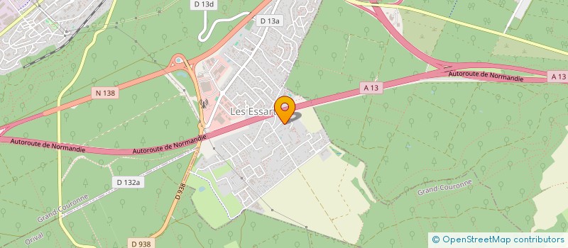 localisation de l'entreprise LE PARADIS  GRAND-COURONNE