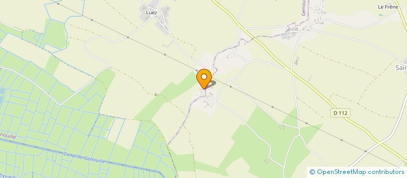 localisation de l'entreprise LE PARADIS  GENOUILLE