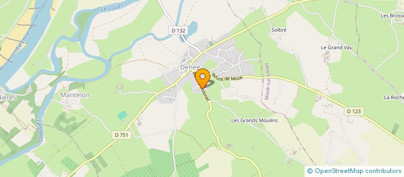 localisation de l'entreprise LE PARADIS  VAL-DU-LAYON