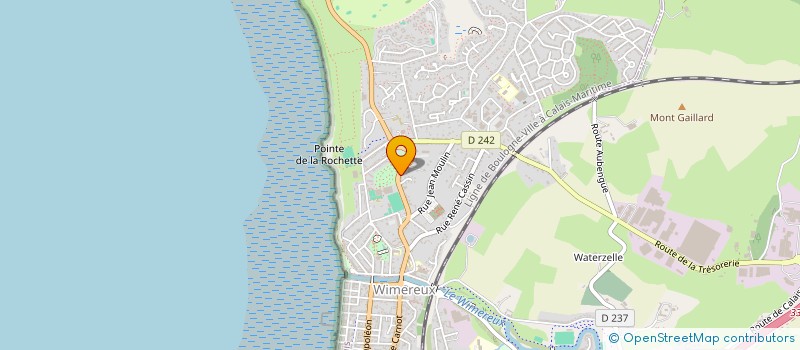 localisation de l'entreprise LE PARADIS à WIMEREUX