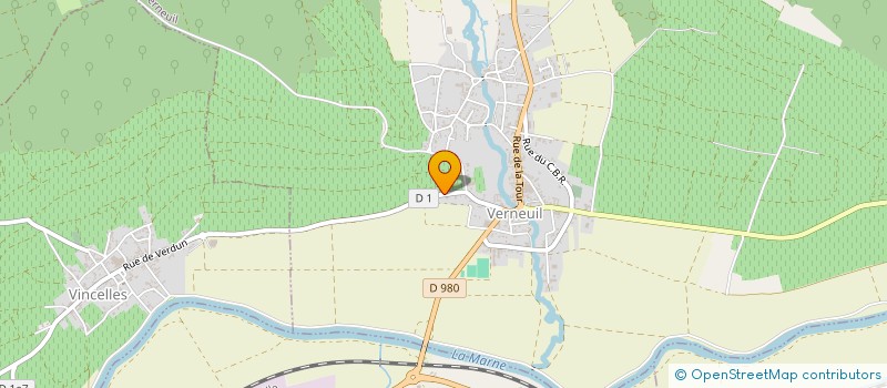 localisation de l'entreprise LE PARADIS  VERNEUIL