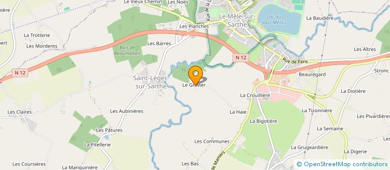 localisation de l'entreprise LE PARADIS à LALEU