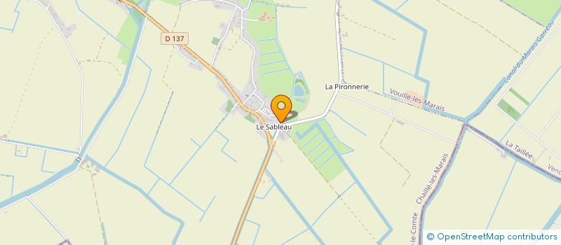 localisation de l'entreprise LE PARADIS à CHAILLE-LES-MARAIS