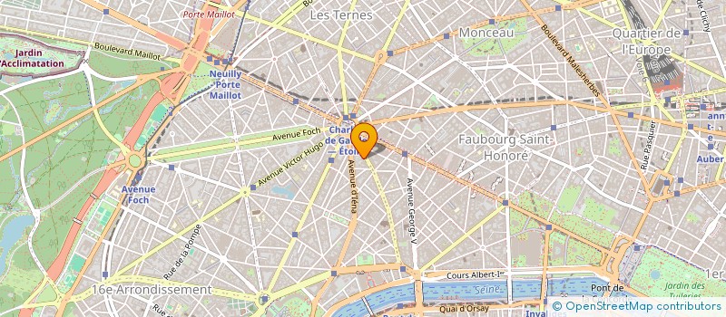 localisation de l'entreprise LE PARADIS  PARIS