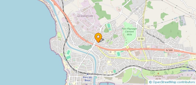 localisation de l'entreprise LE PARADIS  PORT-DE-BOUC