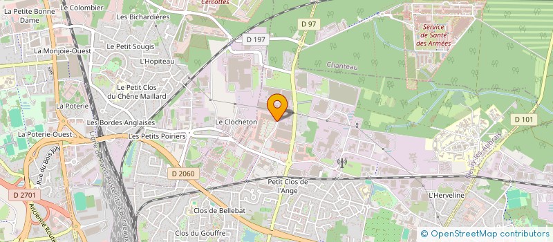 localisation de l'entreprise LE PARADIS D'ADAM à FLEURY-LES-AUBRAIS