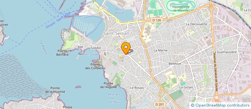 localisation de l'entreprise LE PARADIS D ASIE à SAINT-MALO