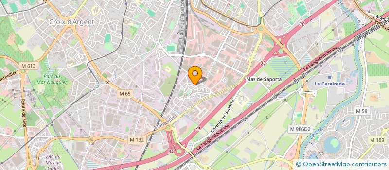 localisation de l'entreprise LE PARADIS D ELYES à MONTPELLIER
