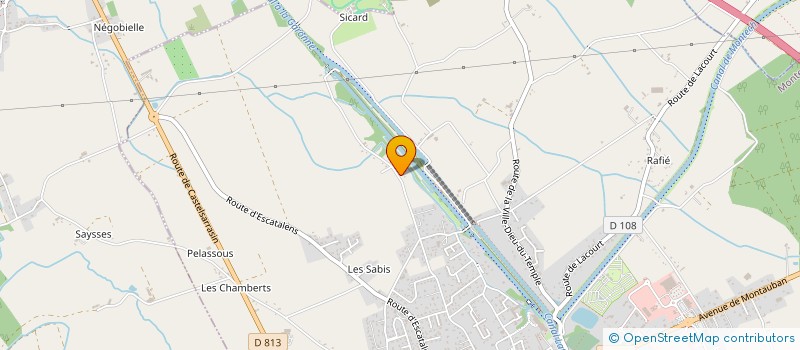 localisation de l'entreprise LE PARADIS DE LAURIE  MONTECH