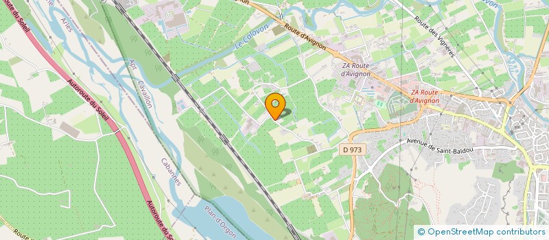 localisation de l'entreprise LE PARADIS DE NINIE  CAVAILLON