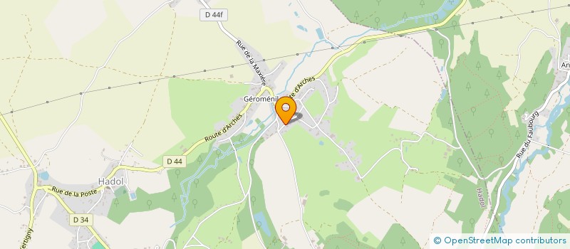 localisation de l'entreprise LE PARADIS DE SAINT JEAN  HADOL