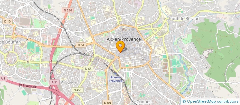 localisation de l'entreprise LE PARADIS DE TALIE à AIX-EN-PROVENCE