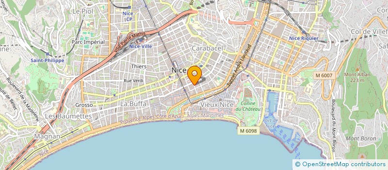 localisation de l'entreprise LE PARADIS DES CREPES à NICE
