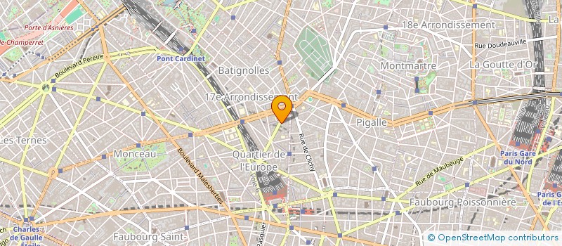 localisation de l'entreprise LE PARADIS DES FLEURS à PARIS
