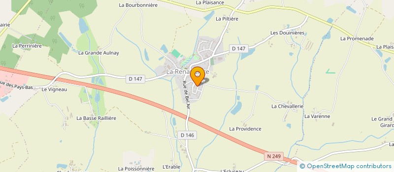 localisation de l'entreprise LE PARADIS DES PETITS à SEVREMOINE