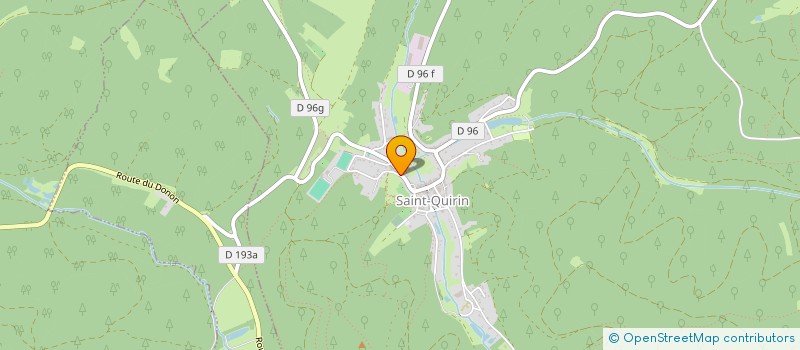 localisation de l'entreprise LE PARADIS DES PETITS LOUPS  SAINT-QUIRIN