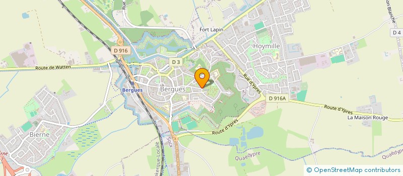 localisation de l'entreprise LE PARADIS DU FAUBOURG  BERGUES