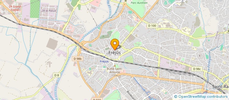 localisation de l'entreprise LE PARADIS GOURMAND à FREJUS