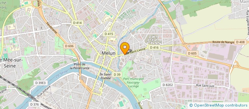 localisation de l'entreprise LE PARADIS ORIENTAL à MELUN