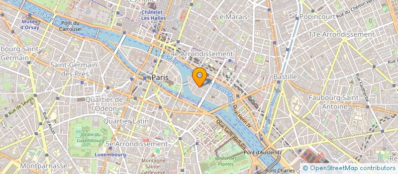 localisation de l'entreprise LE PARADOU  PARIS