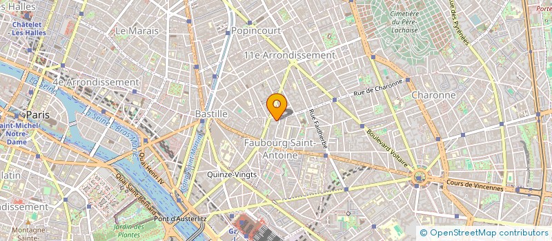 localisation de l'entreprise LE PARADOU  PARIS