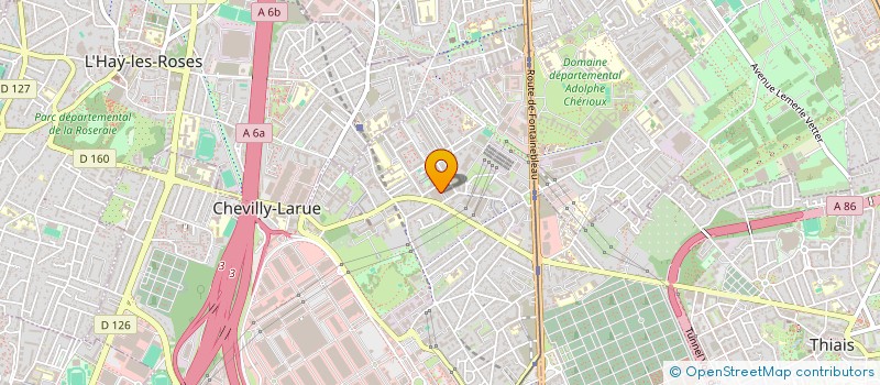 localisation de l'entreprise LE PARADOXE LUDIQUE  CHEVILLY-LARUE