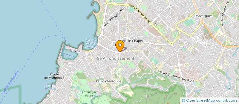 localisation de l'entreprise LE PARANGON à MARSEILLE