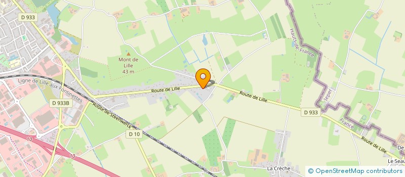 localisation de l'entreprise LE PARASOL à BAILLEUL