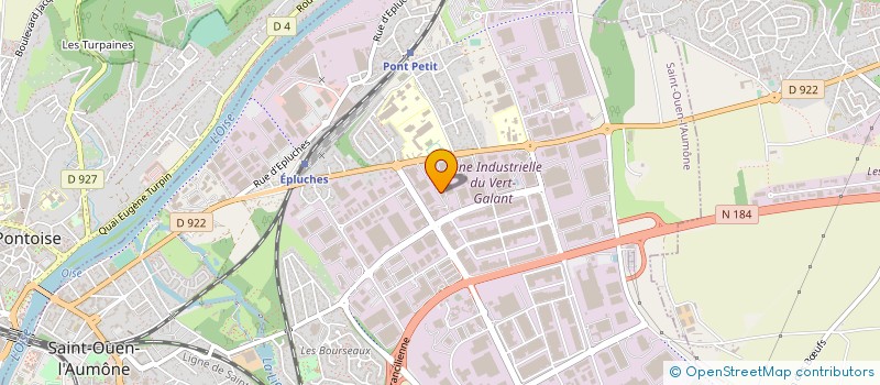 localisation de l'entreprise LE PARC  SAINT-OUEN-L'AUMONE