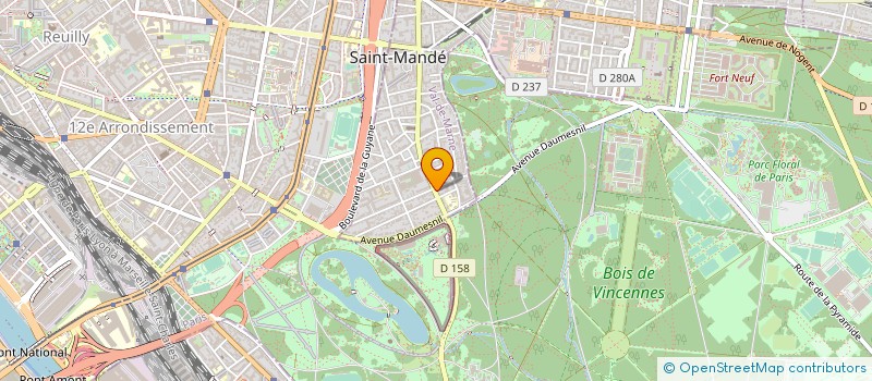 localisation de l'entreprise LE PARC à SAINT-MANDE