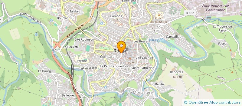 localisation de l'entreprise LE PARC à RODEZ