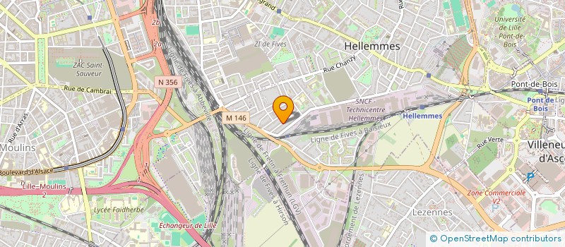 localisation de l'entreprise LE PARC à LILLE