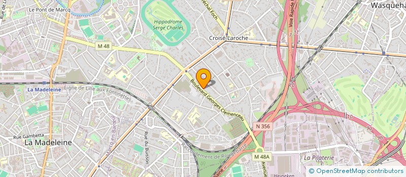 localisation de l'entreprise LE PARC à MARCQ-EN-BARŒUL