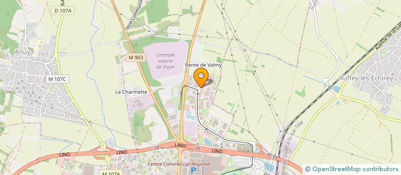 localisation de l'entreprise LE PARC  DIJON