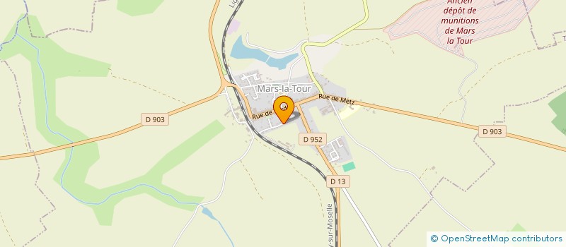 localisation de l'entreprise LE PARC  MARS-LA-TOUR