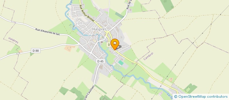 localisation de l'entreprise LE PARC  HASPRES