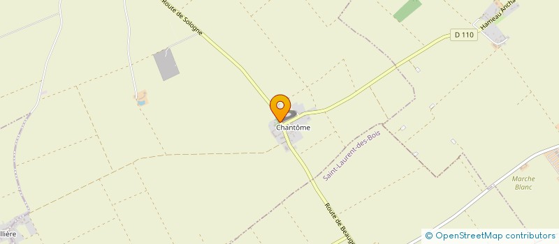 localisation de l'entreprise LE PARC DE CHANTOME  BINAS