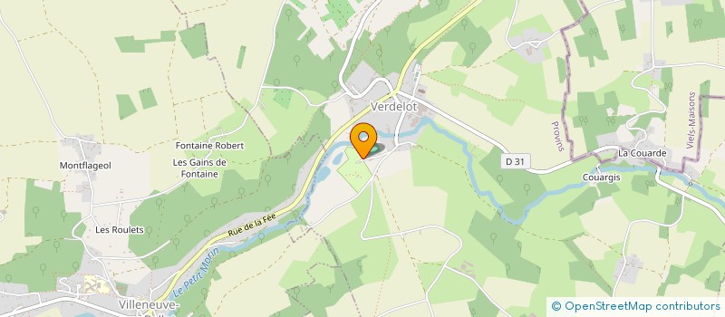 localisation de l'entreprise LE PARC DE L'ETANG à VERDELOT