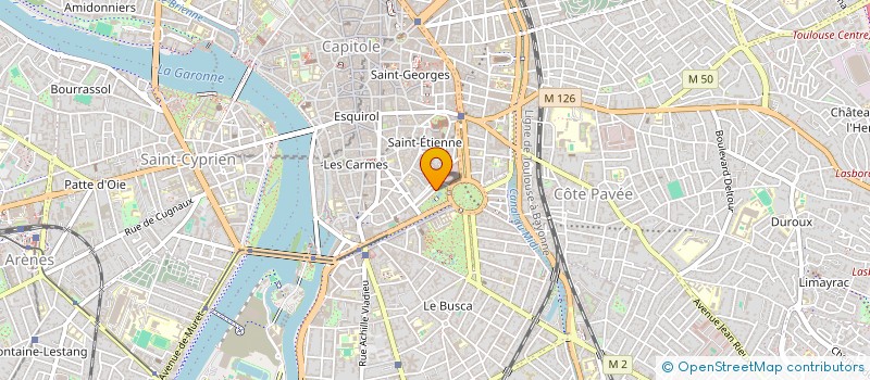 localisation de l'entreprise LE PARC DE LA BOERE à TOULOUSE