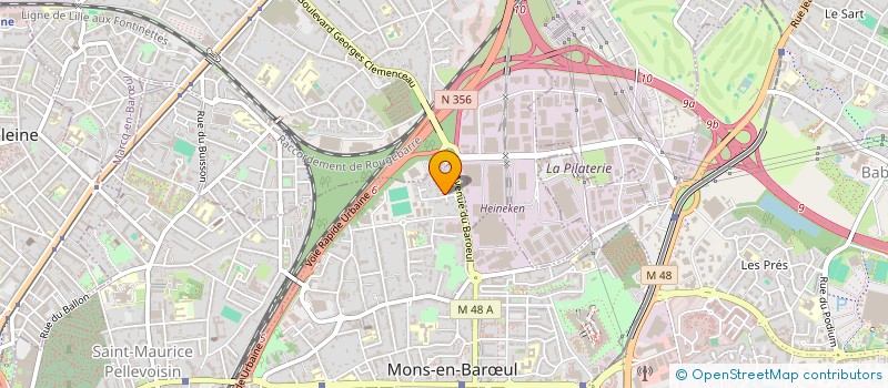 localisation de l'entreprise LE PARC DES ACACIAS  MONS-EN-BARUL