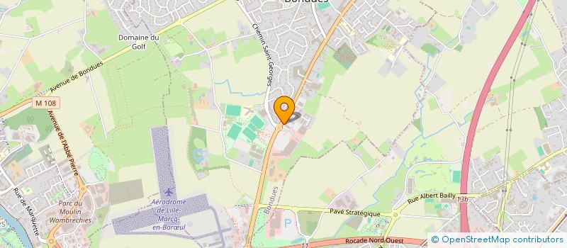 localisation de l'entreprise LE PARC DES VERGERS à LILLE