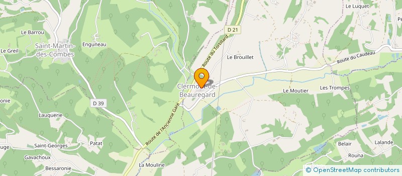 localisation de l'entreprise LE PARC DU TOURON à CAMPSEGRET
