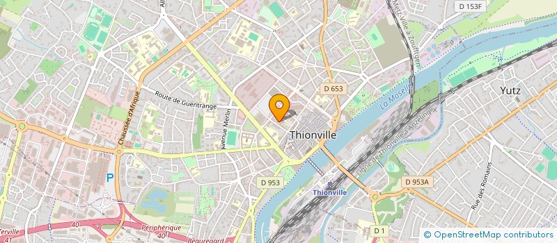 localisation de l'entreprise LE PARC MERLIN à THIONVILLE