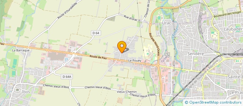 localisation de l'entreprise LE PARC OLLIVIER  IBOS